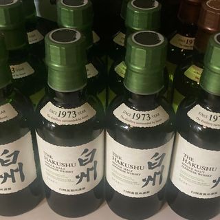 サントリー(サントリー)の白州　ミニボトル　180ml  一本〜　山崎、響(ウイスキー)