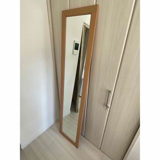 ムジルシリョウヒン(MUJI (無印良品))の全身鏡　170cmx40cm(スタンドミラー)