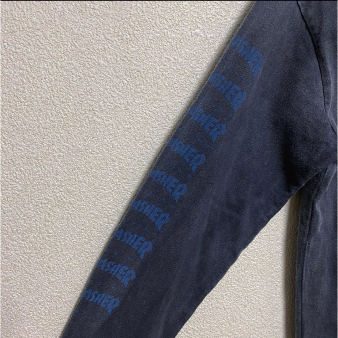 THRASHER(スラッシャー)のTHRASHER 袖プリント ロンT メンズのトップス(Tシャツ/カットソー(七分/長袖))の商品写真