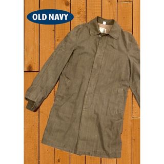 オールドネイビー(Old Navy)のOLD NAVY☆オールドネイビー カジュアルコート 綿 メンズ 大幅値下げ！(ステンカラーコート)