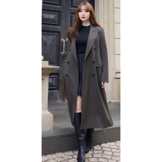 Her lip to／Mademoiselle 2Way Long Coat