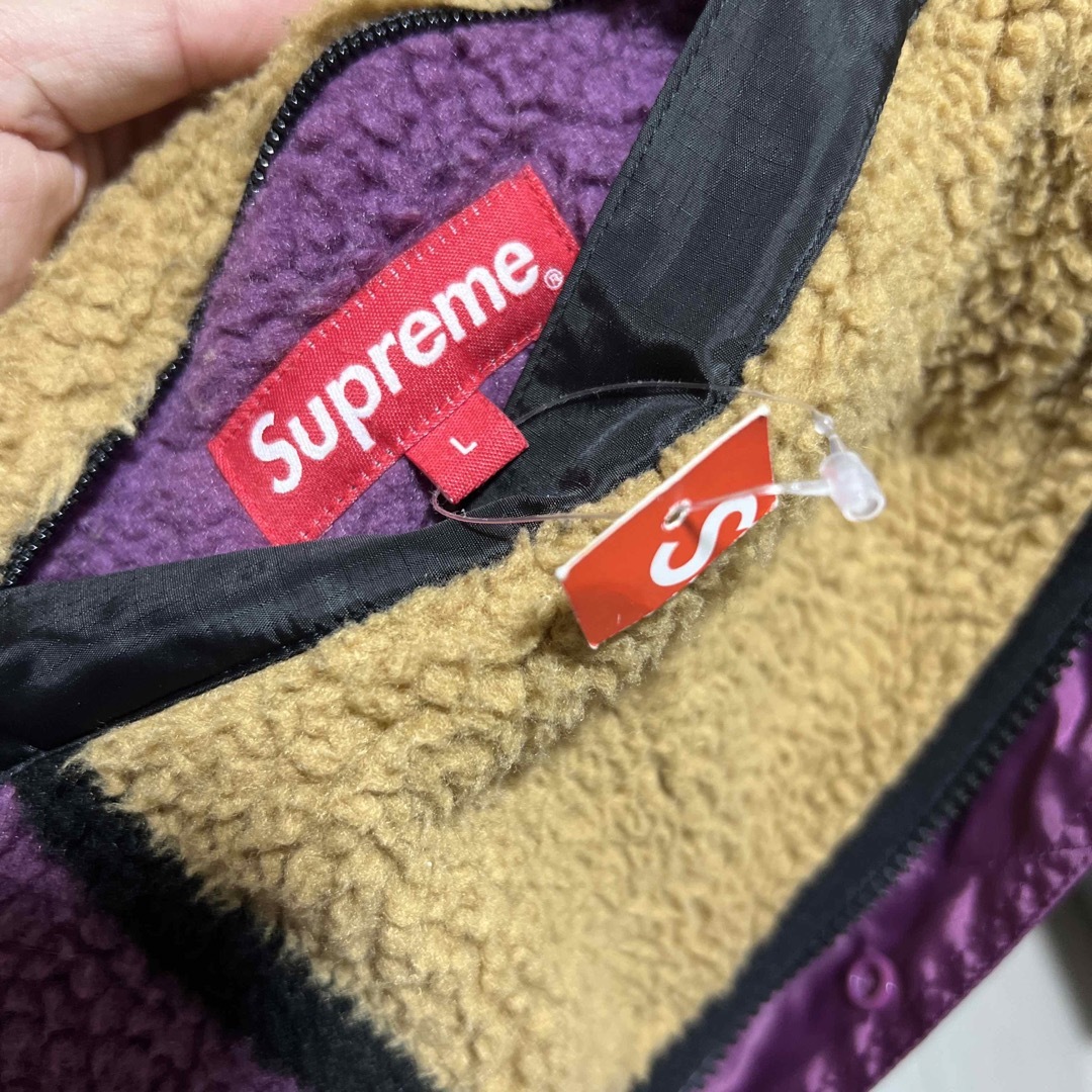 Supreme(シュプリーム)のsupreme フリースジャケット【リバーシブル】 メンズのジャケット/アウター(ブルゾン)の商品写真