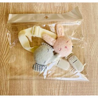 アフタヌーンティー(AfternoonTea)の★アフタヌーンティー★ハンカチクリップ★よだれかけスタイ  ベビー出産準備(ベビースタイ/よだれかけ)