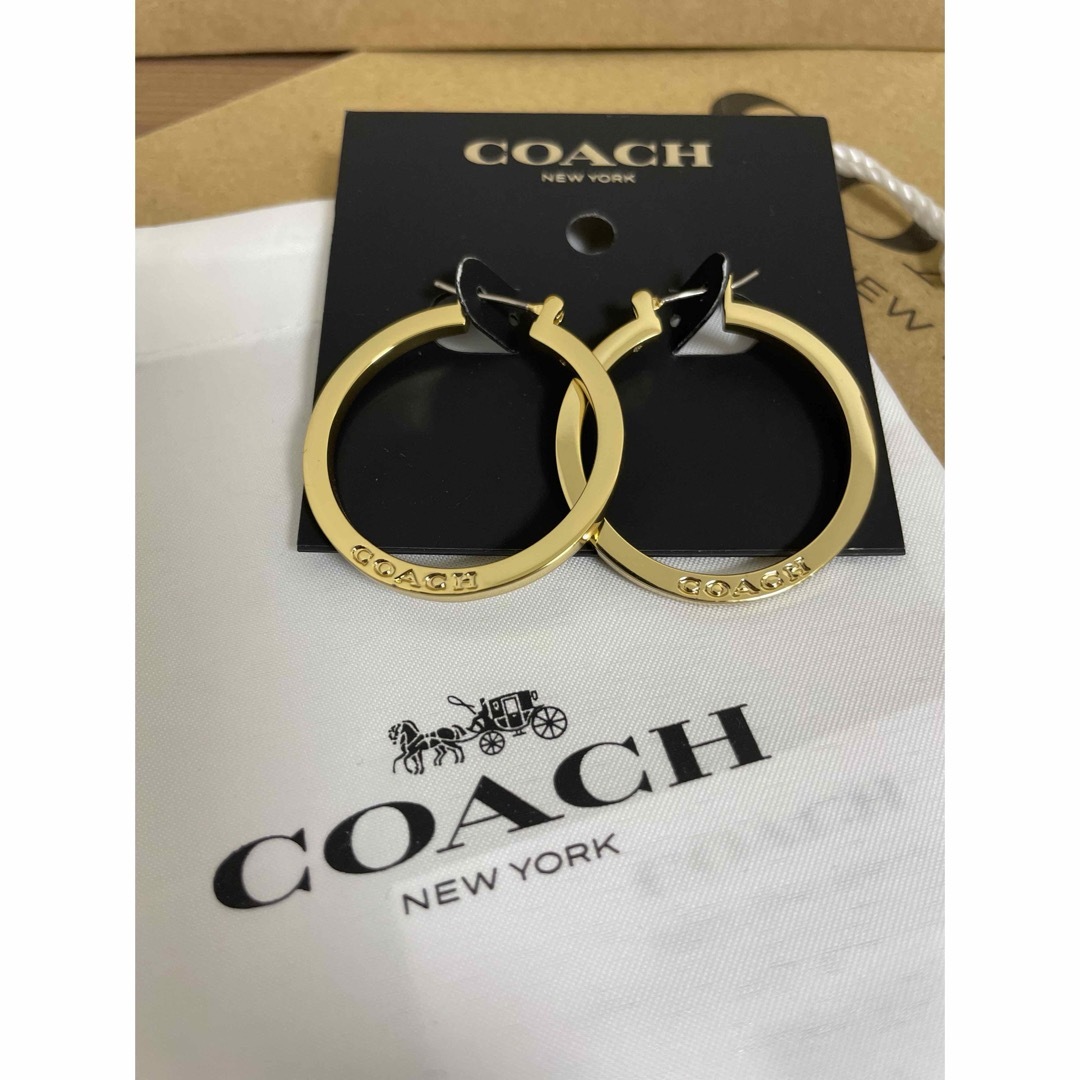 COACH(コーチ)の【新品・正規品】コーチ COACH ピアス F73022SLV （シルバー） レディースのアクセサリー(ピアス)の商品写真