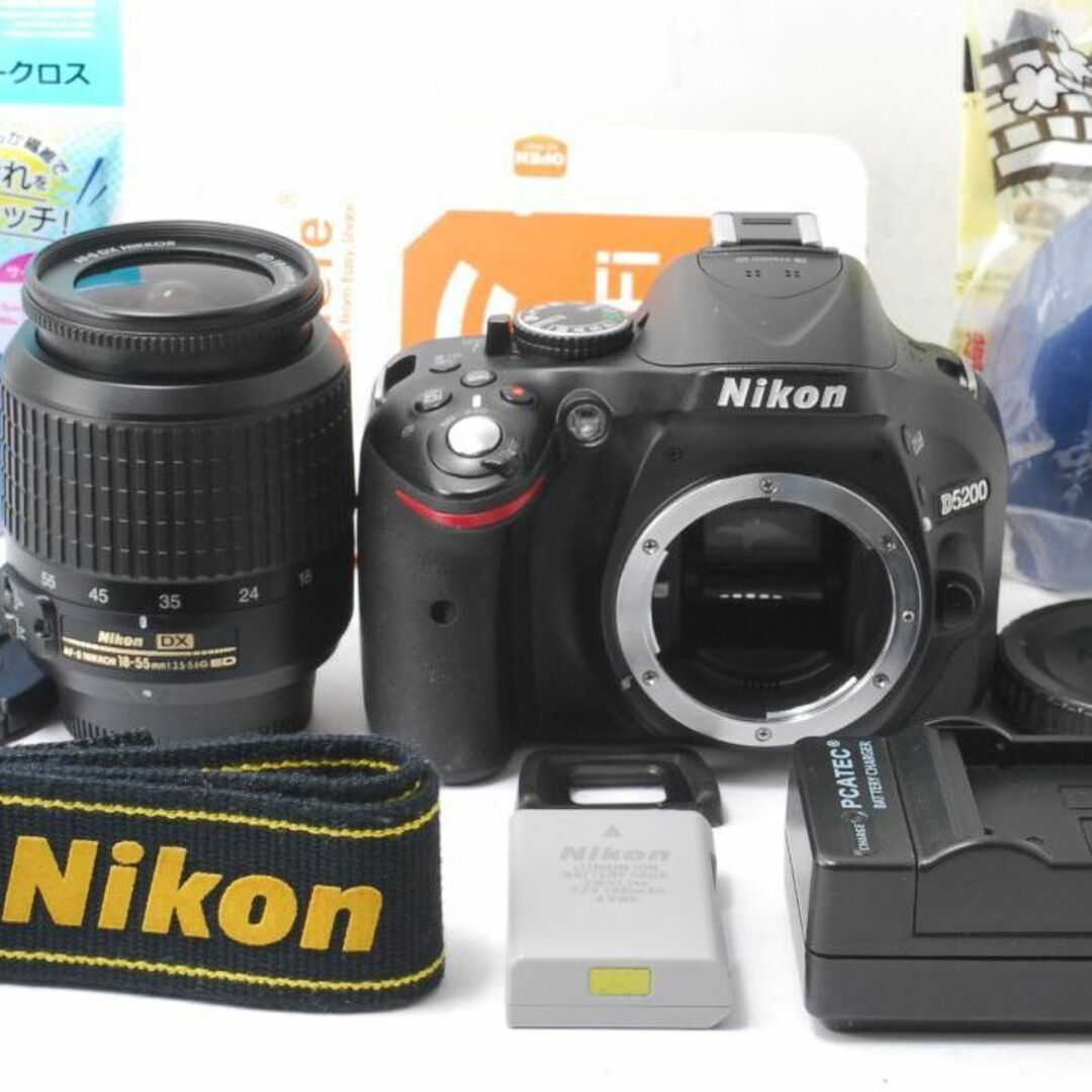 Nikon - ❤️超高画質2416万画素❤️スマホ転送❤Nikon D5200❤️動画
