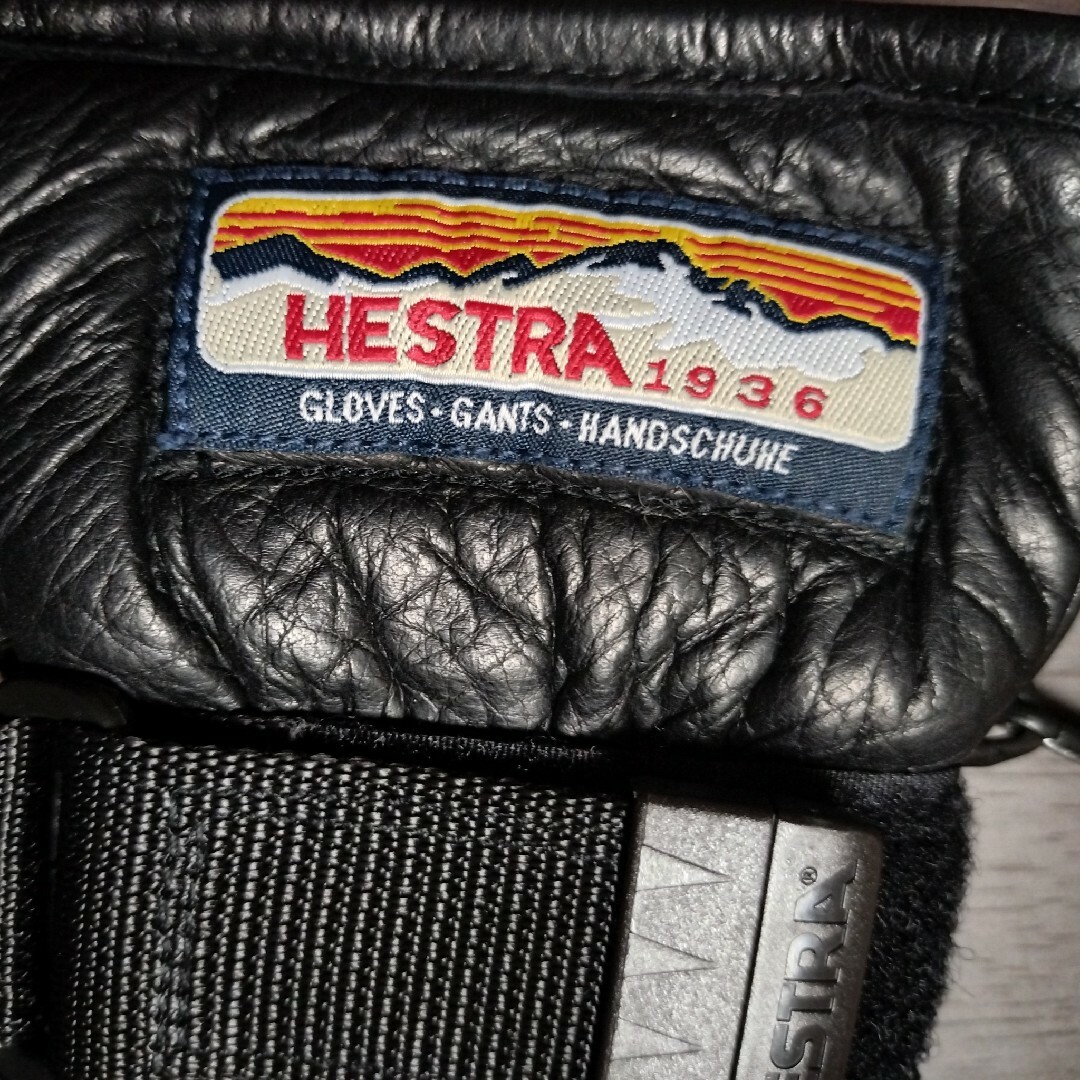 HESTRA(ヘストラ)のHESTRA3FINGER 　ヘストラ　スリーフィンガー　ブラック　サイズ５ スポーツ/アウトドアのスキー(その他)の商品写真