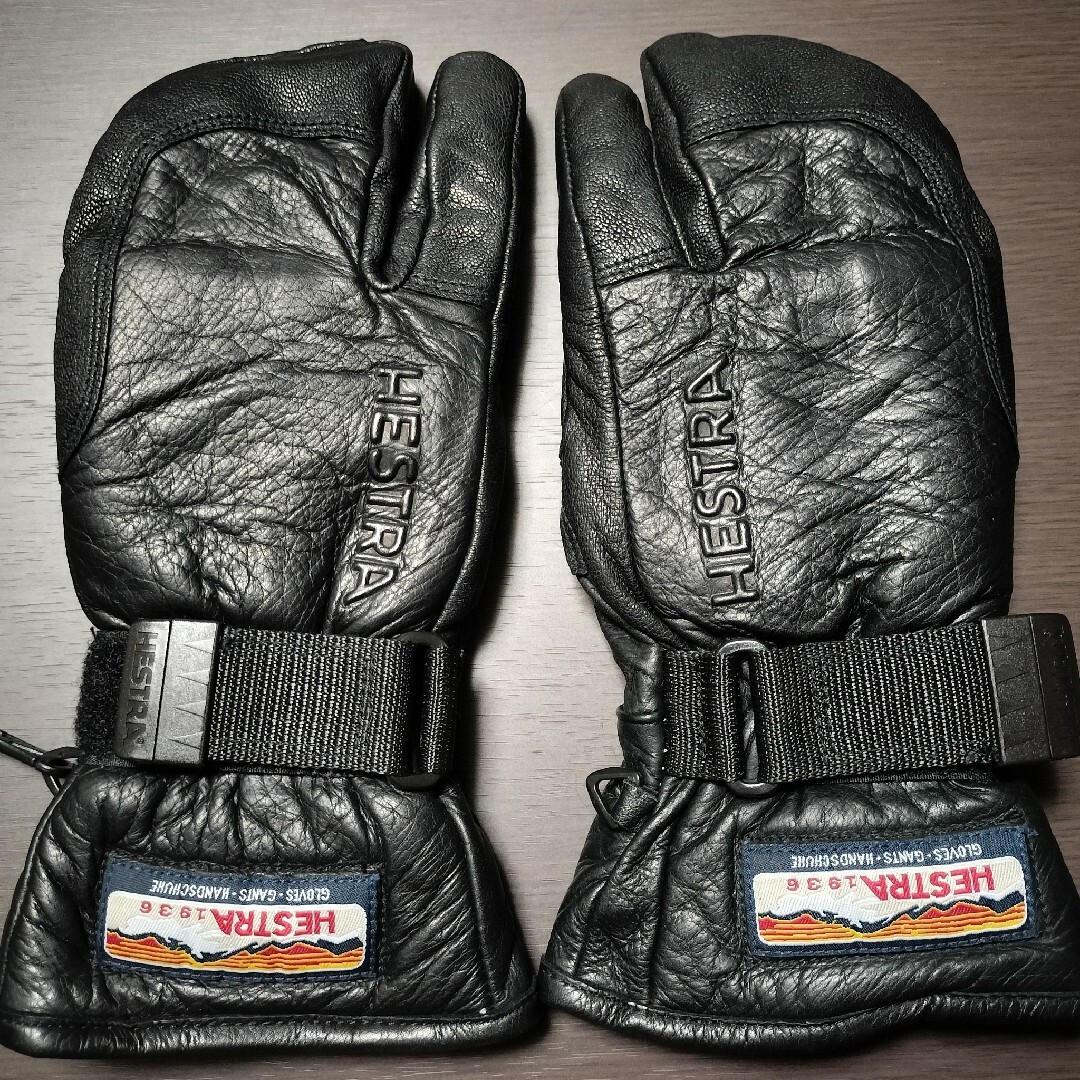 HESTRA(ヘストラ)のHESTRA3FINGER 　ヘストラ　スリーフィンガー　ブラック　サイズ５ スポーツ/アウトドアのスキー(その他)の商品写真