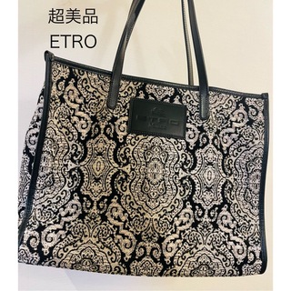 エトロ(ETRO)の超美品　ETRO エトロ　ジャカード　ファブリック　トートバッグ　(トートバッグ)