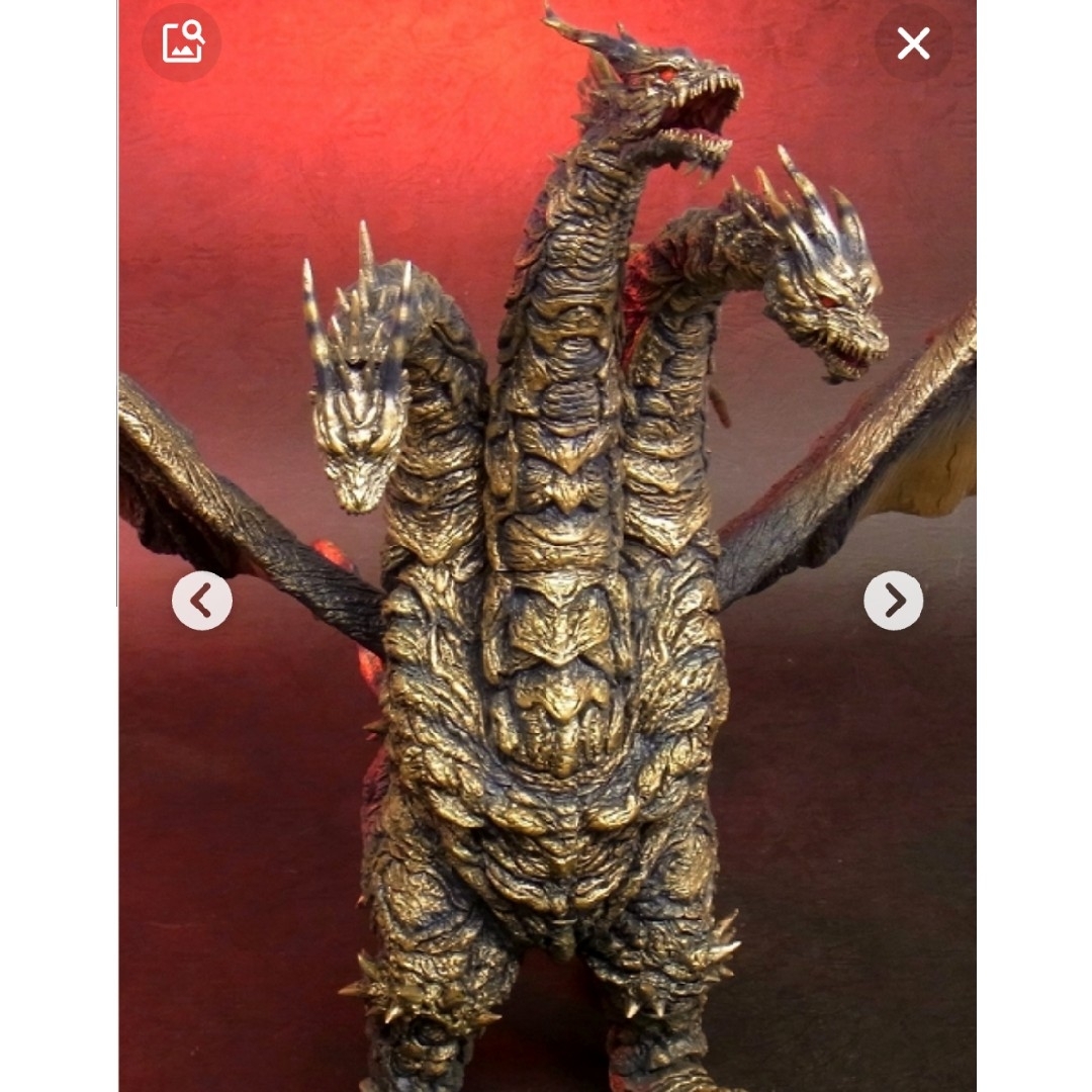 PLEX(プレックス)の東宝大怪獣シリーズ　カイザーギドラ エンタメ/ホビーのフィギュア(特撮)の商品写真