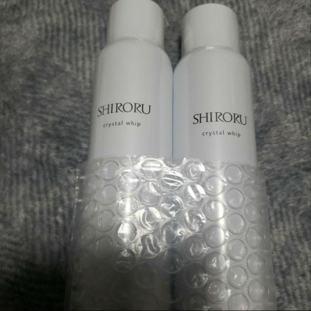 最大の割引 SHIRORU クリスタルホイップ 120g 4本 洗顔料