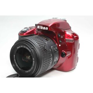 Nikon - ❤️超軽量ハイスペック一眼レフ❤️Nikon D3300 レッドの通販 ...