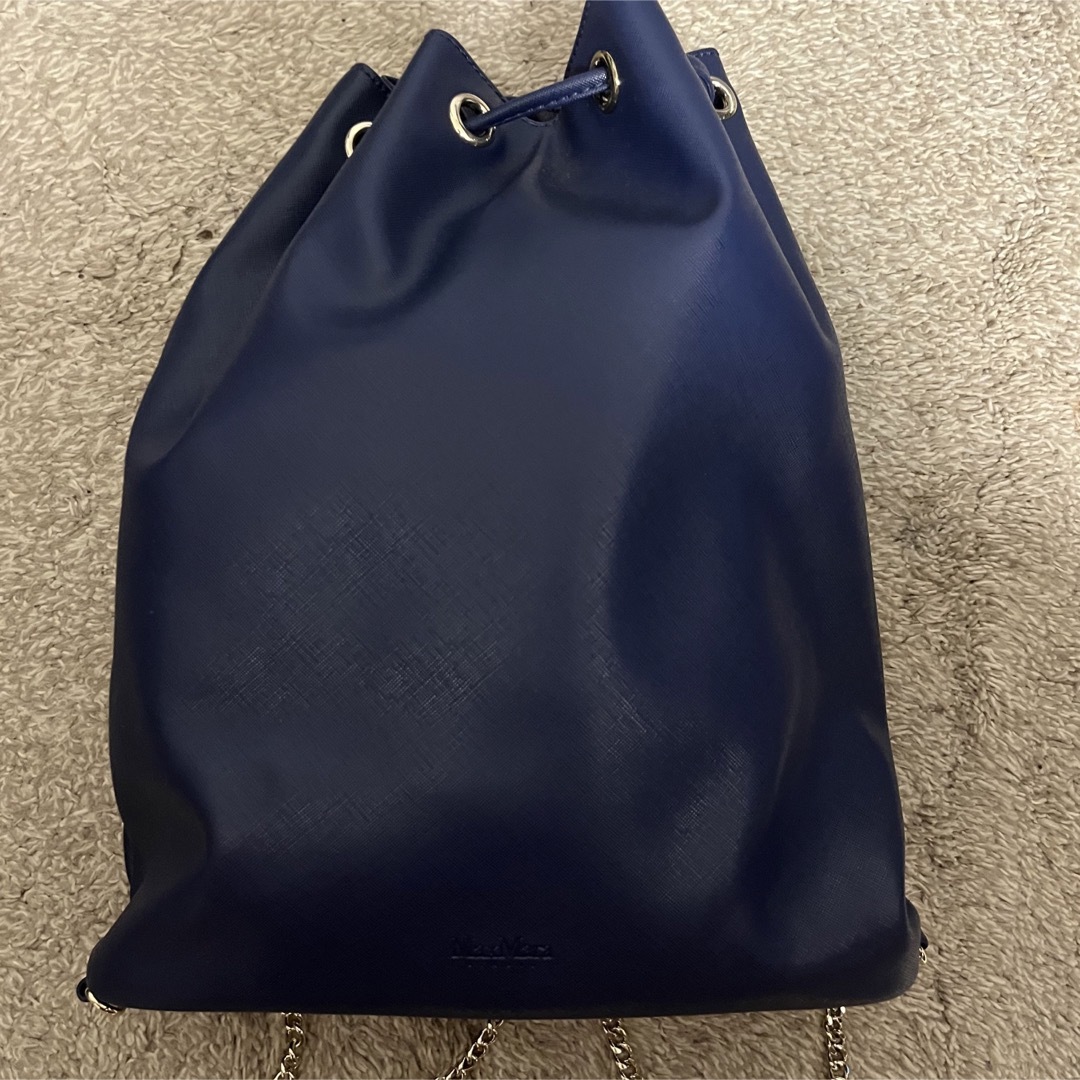 Max Mara(マックスマーラ)のMaxMara マックスマーラ　巾着リュック　新品 レディースのバッグ(リュック/バックパック)の商品写真