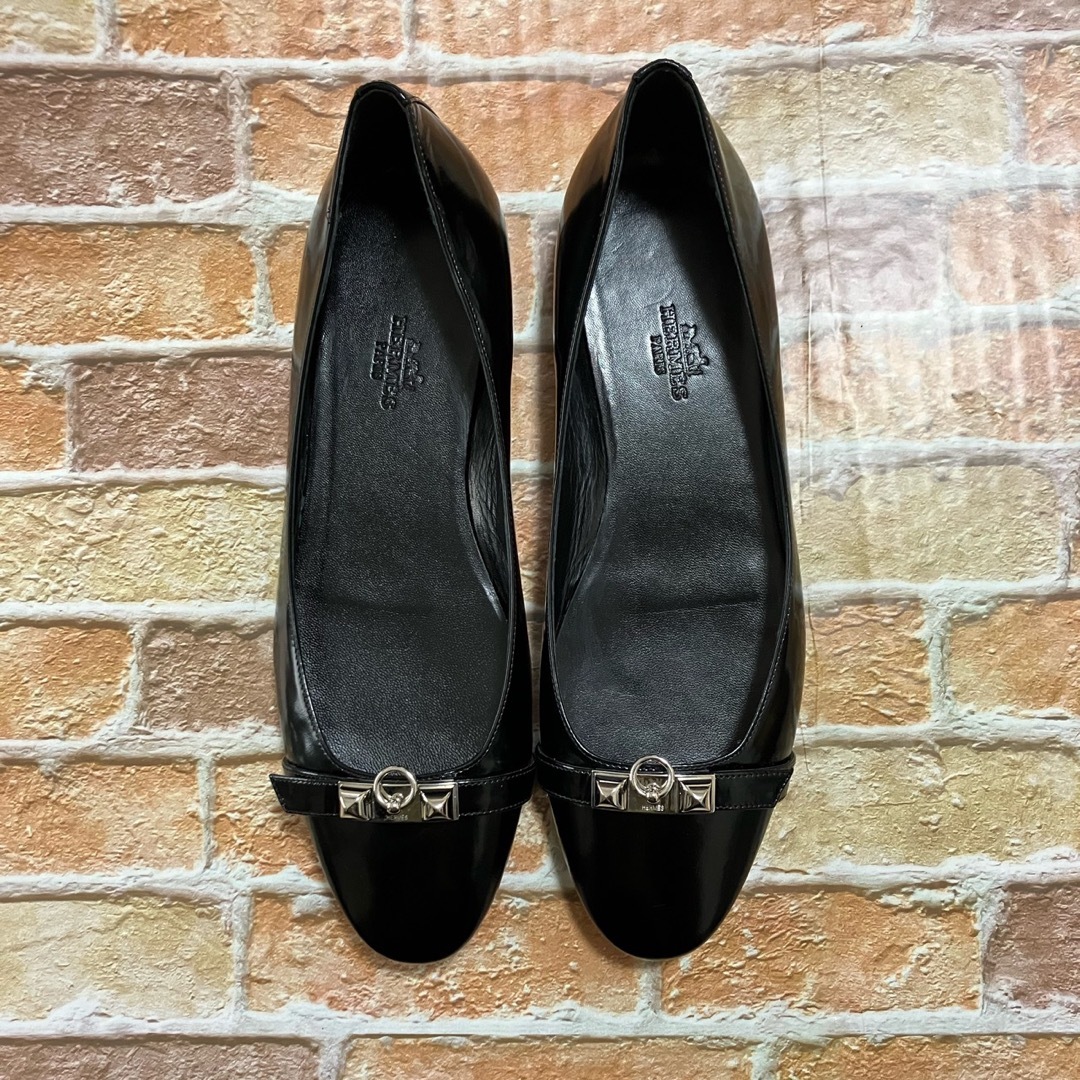 Hermes - HERMES エルメス パンプス 37の通販 by にこ's shop