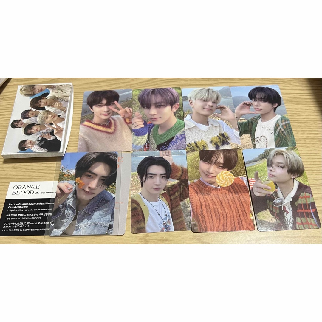 ENHYPEN ORANGE BLOOD ソンフン Weverse Album エンタメ/ホビーのCD(K-POP/アジア)の商品写真