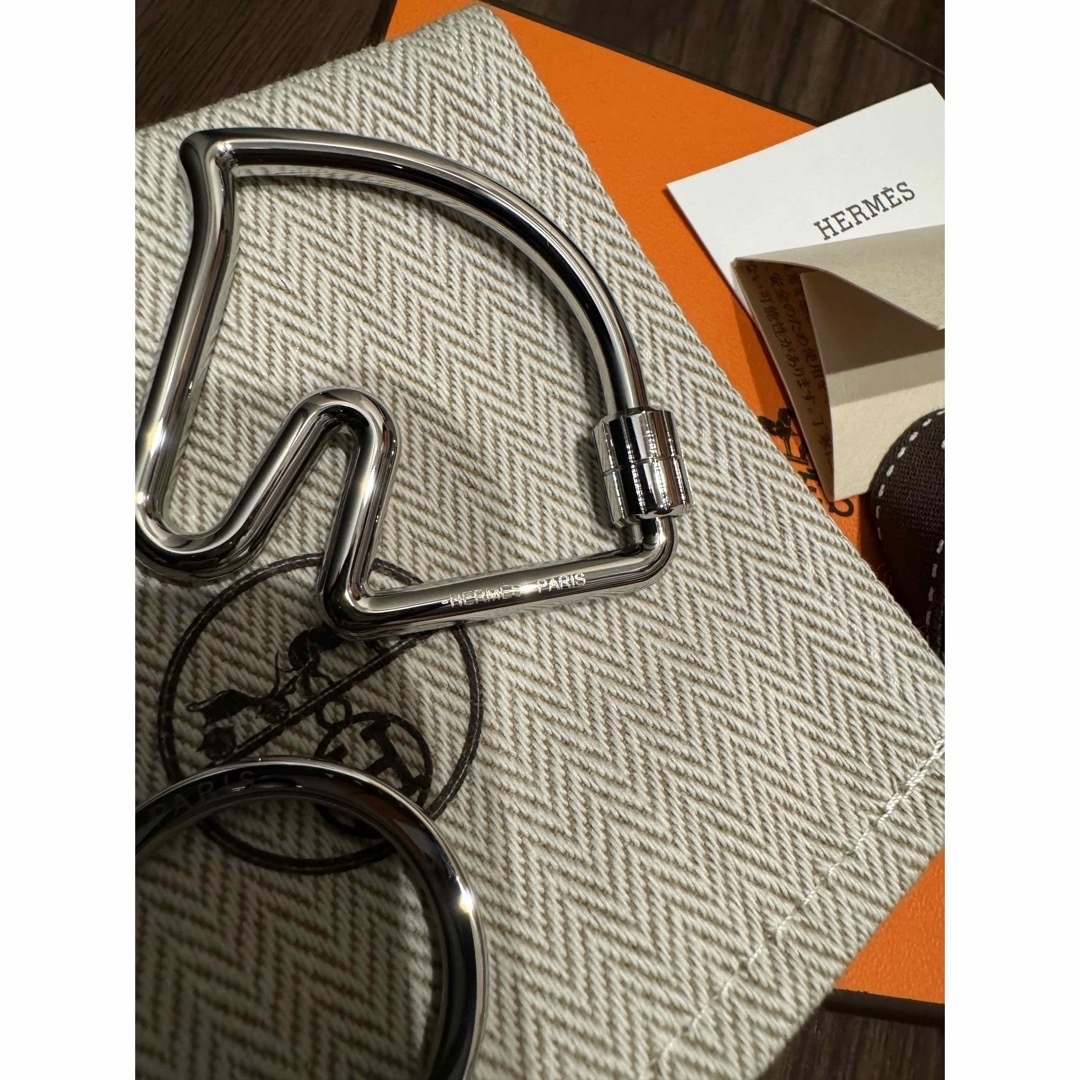 Hermes - 【新品】エルメス HERMES シュバル キーリング キーホルダー