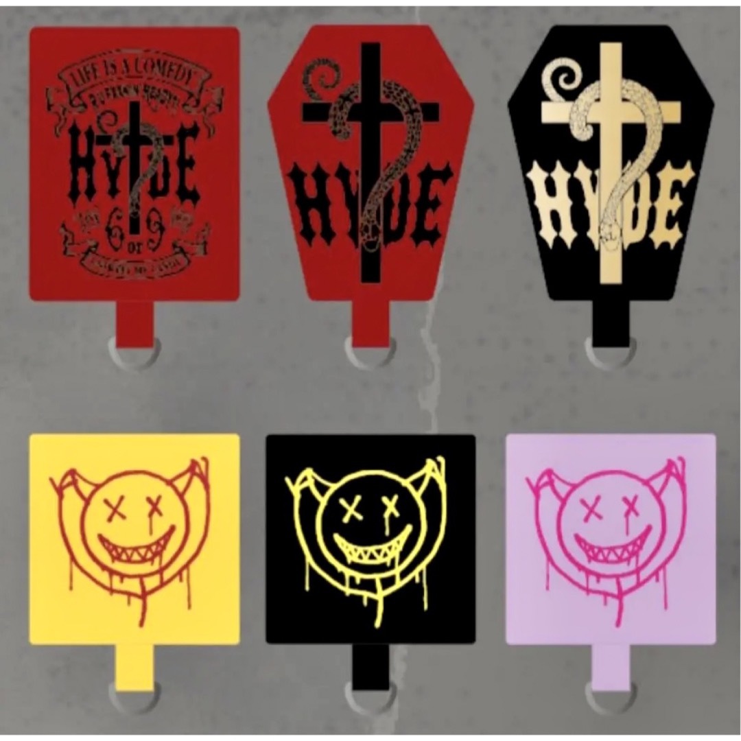 HYDE ガチャ アクリルスタンド 7種 HYGACHA ハイガチャ アクスタ