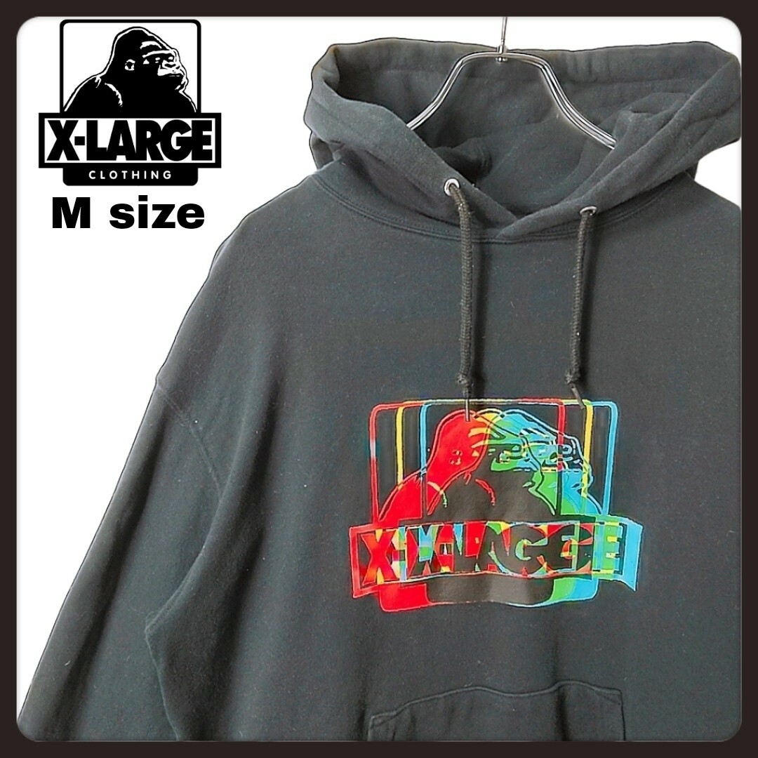 XLARGE　プルオーバーパーカー カラフルデザイン