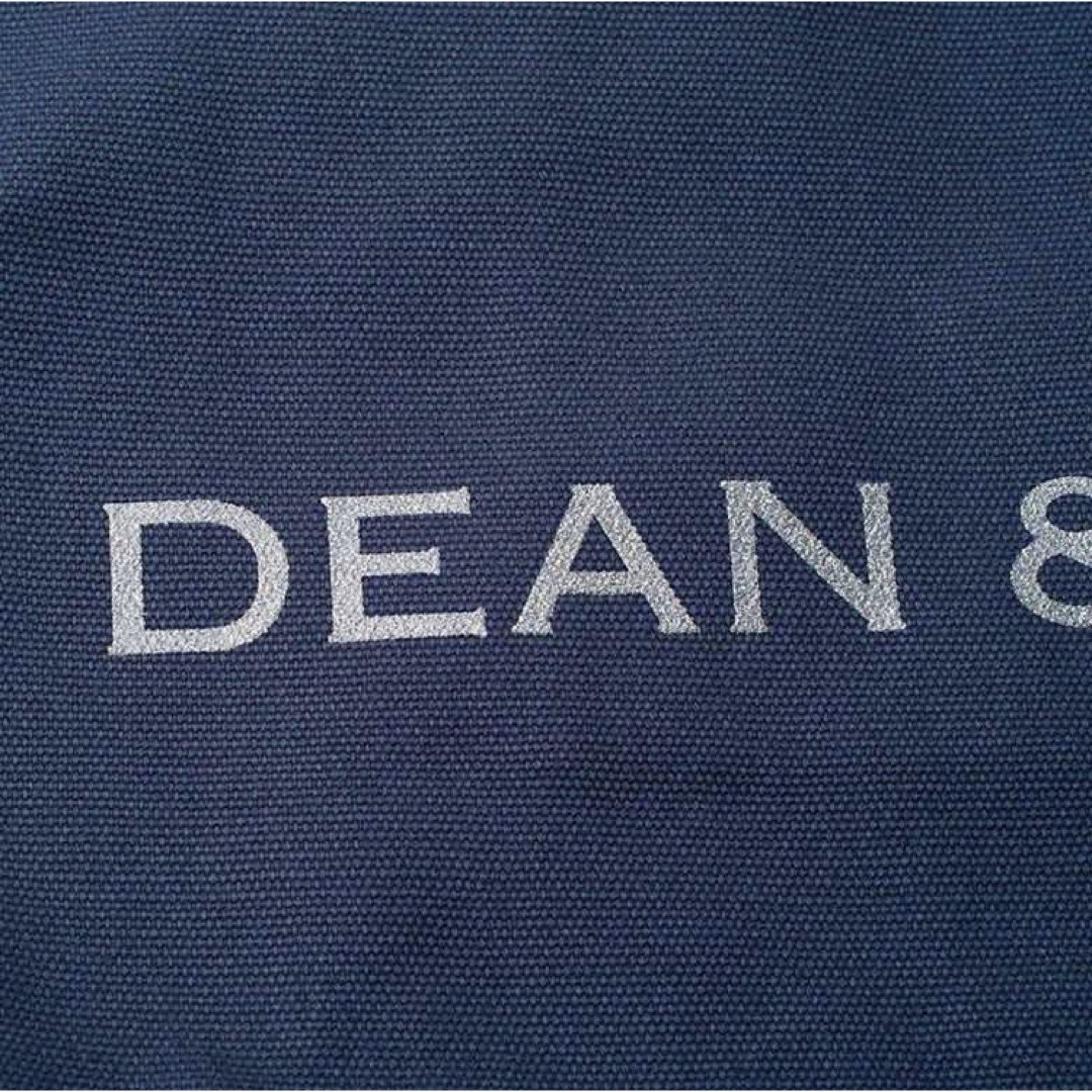 DEAN & DELUCA(ディーンアンドデルーカ)のDEAN & DELUCAチャリティートートバッグ　コーラル＆ブルーグレーL2枚 レディースのバッグ(トートバッグ)の商品写真