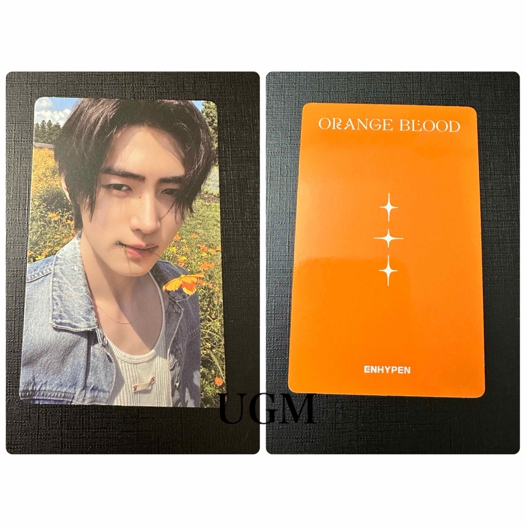 ENHYPEN ORANGE BLOOD weverse トレカ ソンフン A - アイドル