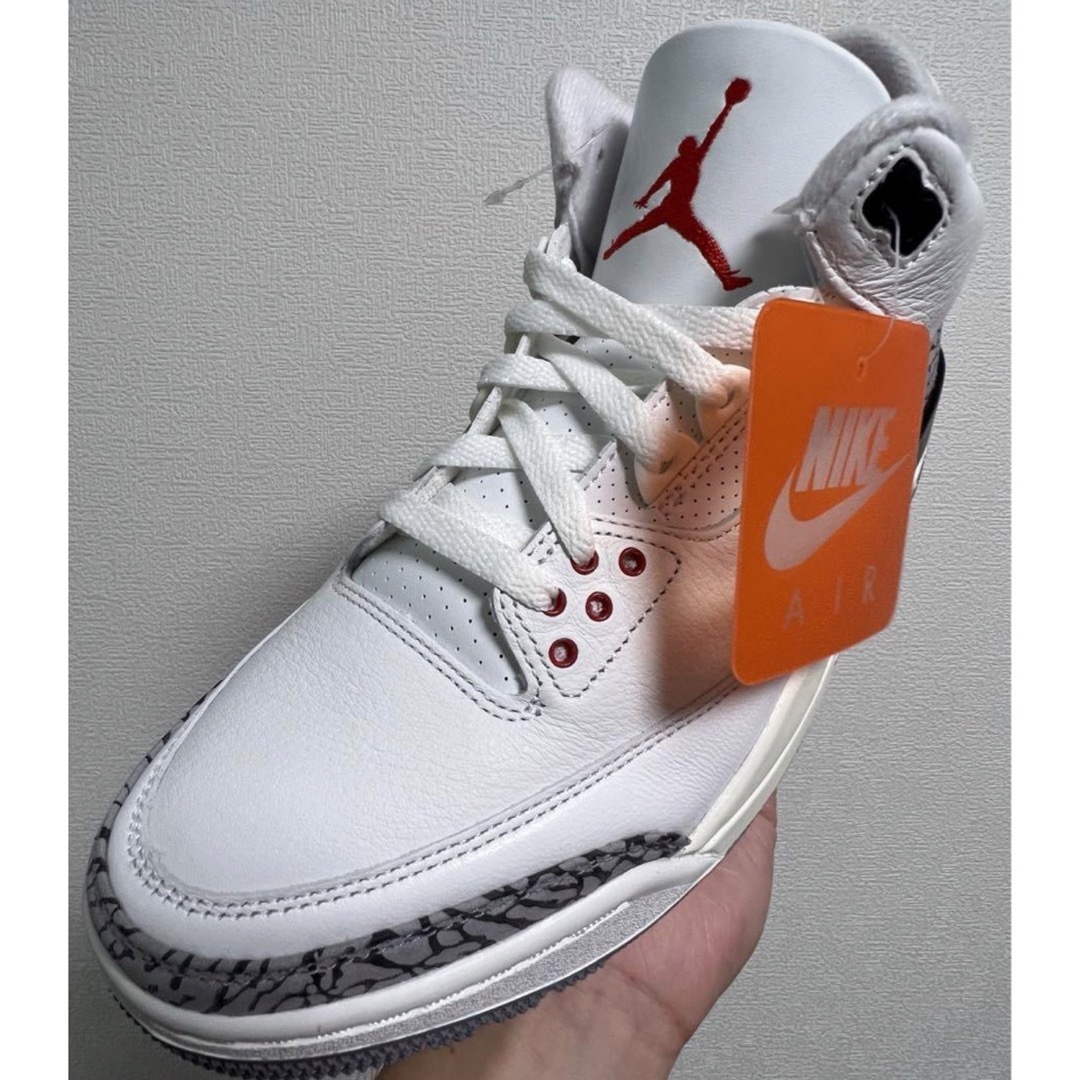 スニーカーNike Air Jordan 3 Retro White Cement