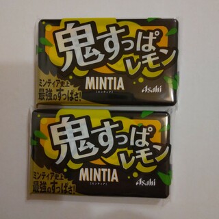 アサヒ(アサヒ)のミンティア☆鬼すっぱレモン2個(菓子/デザート)