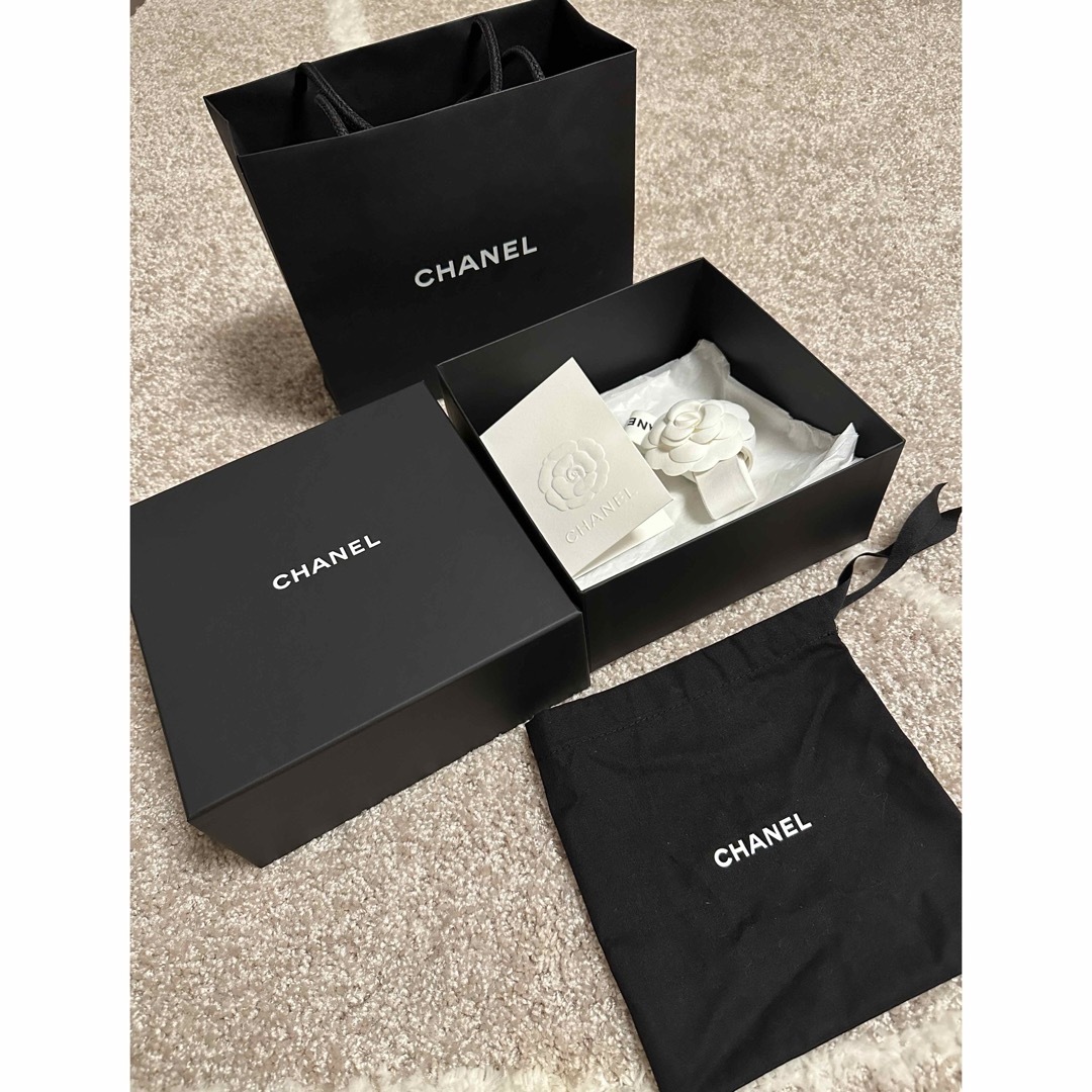 CHANEL - CHANEL 空箱 袋 リボン 美品の通販 by あん's shop｜シャネル