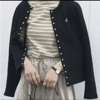 アニエスベー(agnes b.)の完売品☆agnes b. アダムエロペ カーディガン(カーディガン)