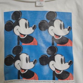 激レア 90s アンディ ウォーホル ミッキー tシャツTシャツ/カットソー