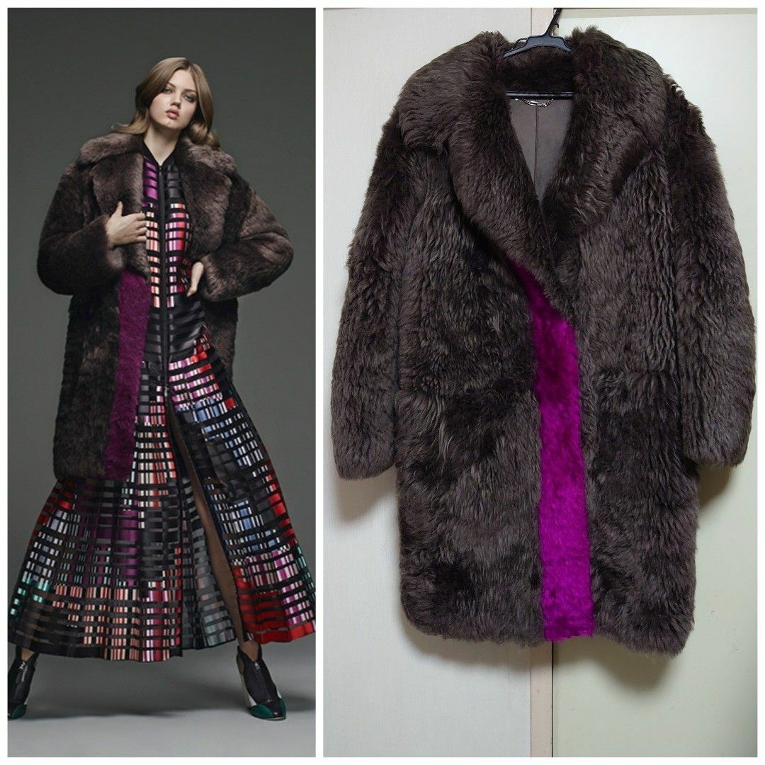 FENDI - FENDI リバーシブル ファーコート 毛皮 の通販 by L FENDI - FENDI リバーシブル ファーコート 毛皮 の通販 by L