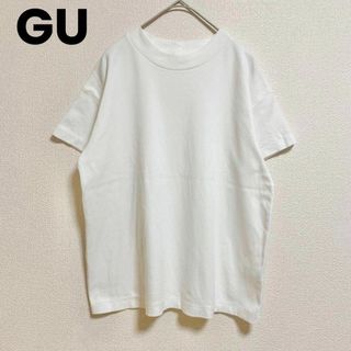 ジーユー(GU)のst168 GU 半袖 Tシャツ トップス 綿100% Mサイズ(カットソー(半袖/袖なし))