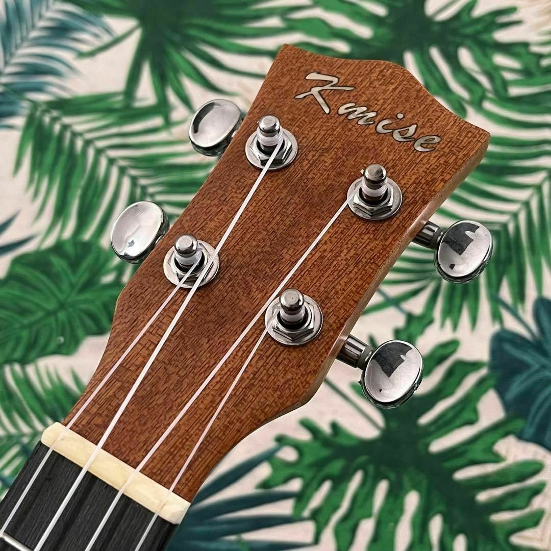 kmise ukulele】かたつむり模様のエレキ・コンサートウクレレの通販 by