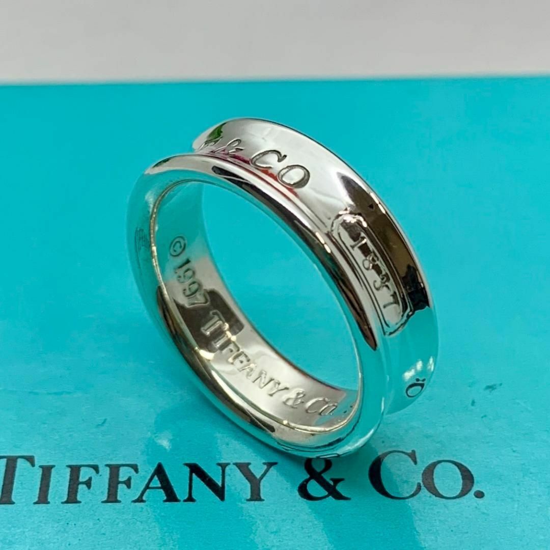Tiffany & Co. - 577 極美品 ティファニー 1837 ミディアム リング