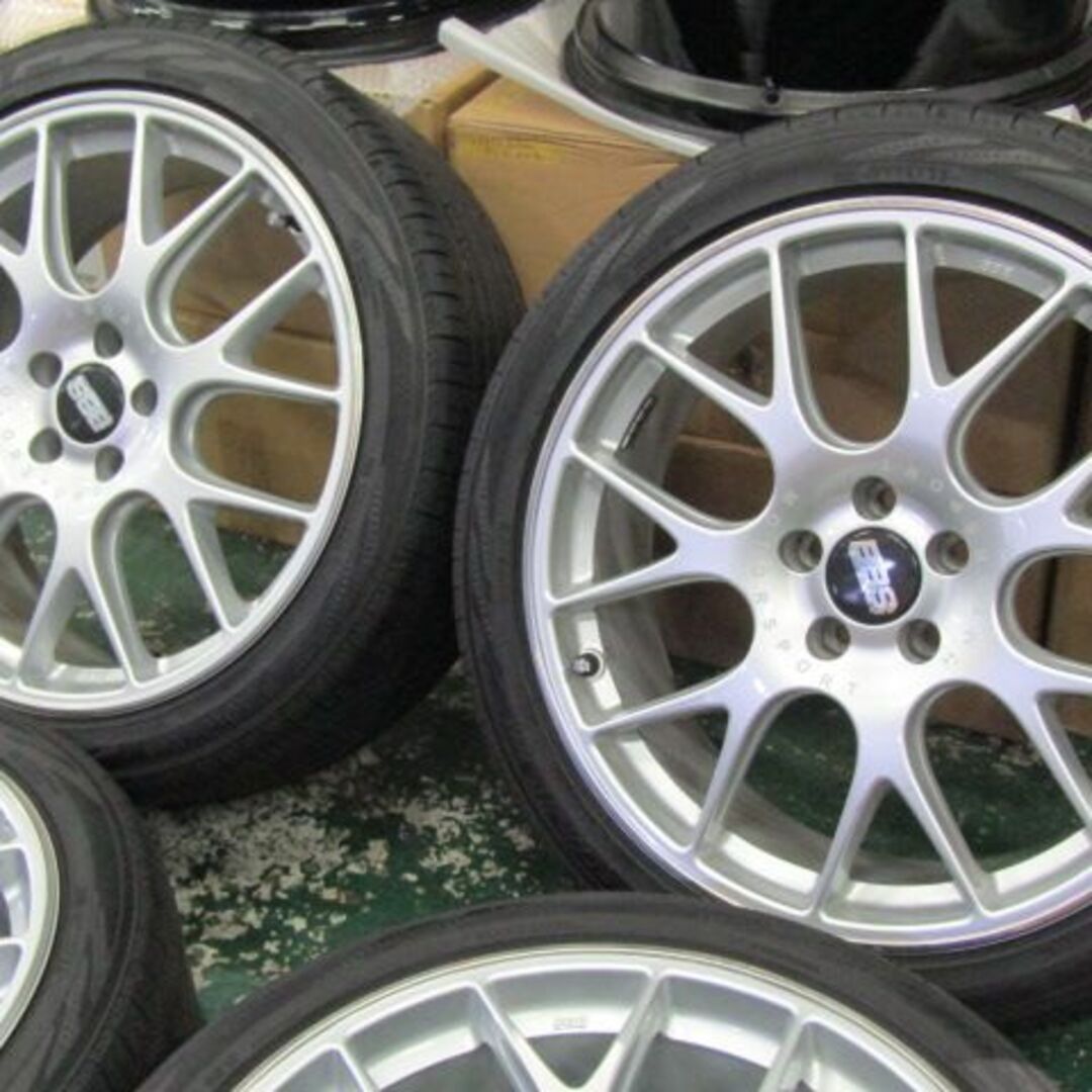 BBS(ビービーエス)の【20インチがお買い得】BBS　Germany　CH-R　ステンレスリップ 自動車/バイクの自動車(タイヤ・ホイールセット)の商品写真