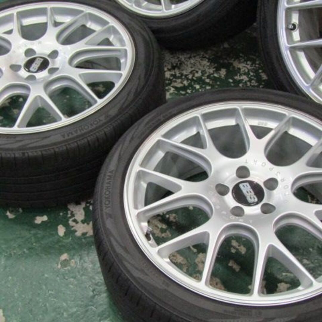 BBS(ビービーエス)の【20インチがお買い得】BBS　Germany　CH-R　ステンレスリップ 自動車/バイクの自動車(タイヤ・ホイールセット)の商品写真