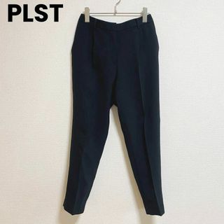 プラステ(PLST)のst182 PLST プラステ スラックス レディース Sサイズ 黒 ブラック(カジュアルパンツ)