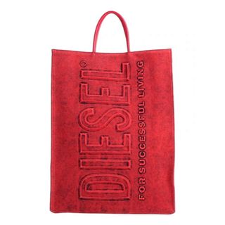 ディーゼル(DIESEL)のDIESEL ディーゼル　トートバッグ　レッド系(トートバッグ)