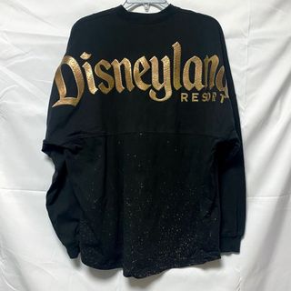 ディズニー(Disney)のスピリットジャージ スピリットジャージー M 美女と野獣 ブラック ゴールド(Tシャツ/カットソー(七分/長袖))