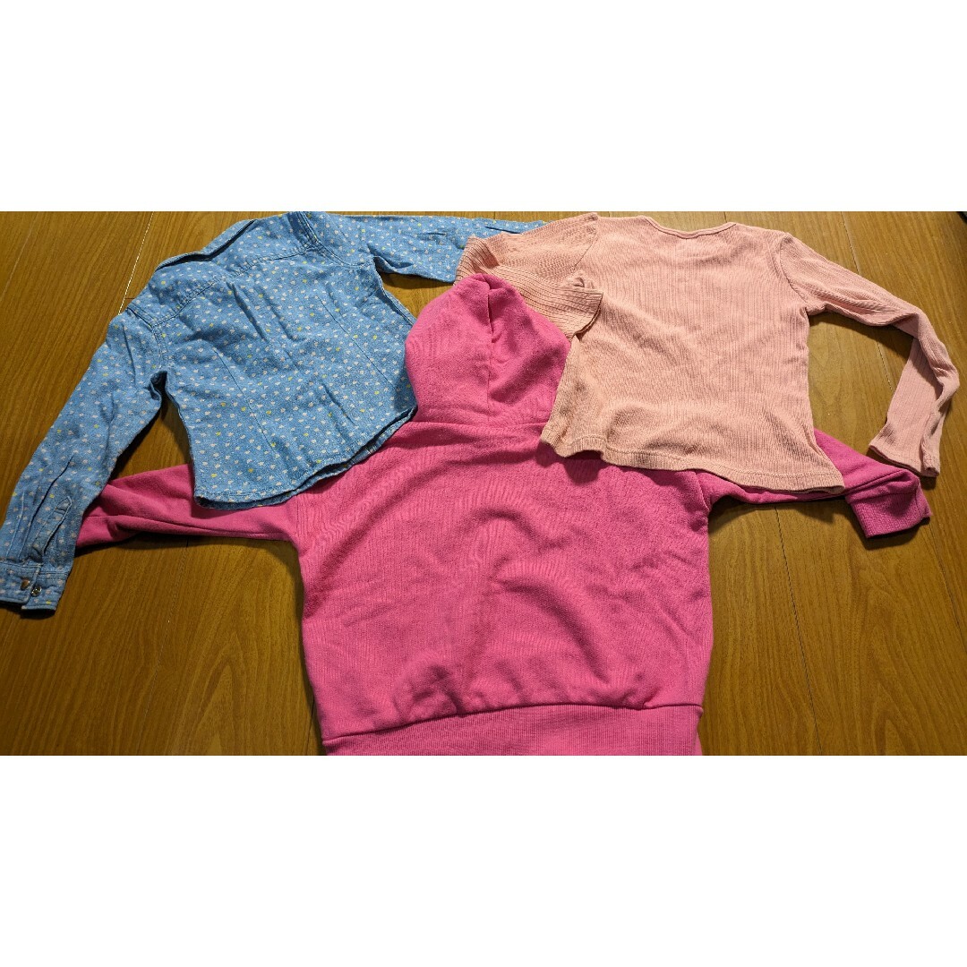 e.a.B(エーアーベー)のエーアーベー  110 3点 セット キッズ/ベビー/マタニティのキッズ服女の子用(90cm~)(Tシャツ/カットソー)の商品写真