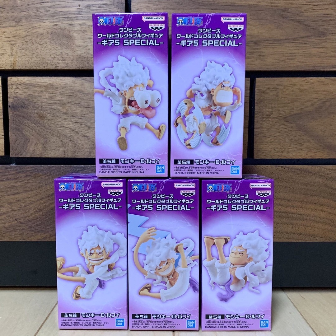 ワーコレ ニカ 全5種コンプリートセット ルフィ フィギア ワーコレ ニカ 全5種コンプリートセット ルフィ フィギア