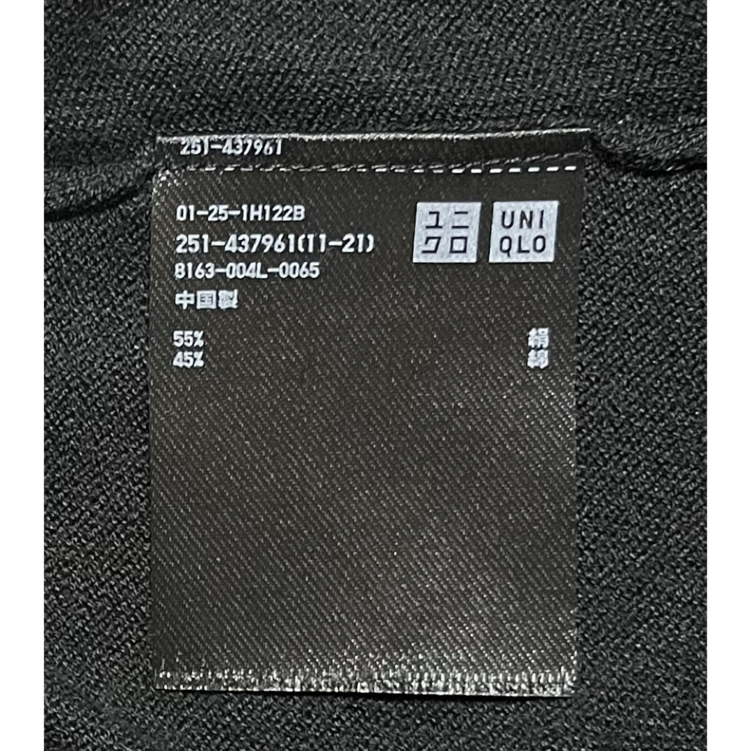 UNIQLO(ユニクロ)の[良品] ユニクロ +J シルクコットン クルーネックセーター サイズL レディースのトップス(ニット/セーター)の商品写真