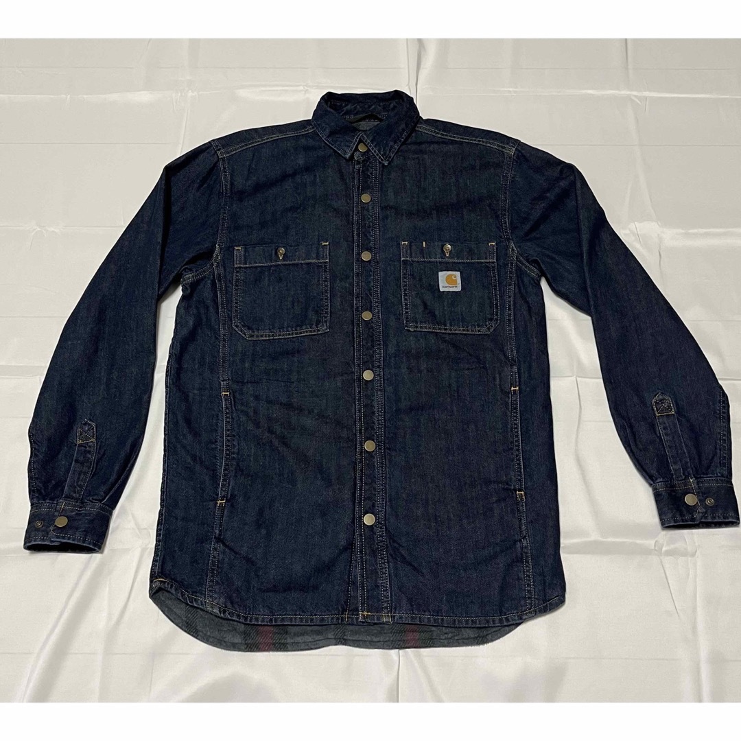 carhartt(カーハート)のcarhartt Denim Fleece Shirt Jacket メンズのジャケット/アウター(Gジャン/デニムジャケット)の商品写真