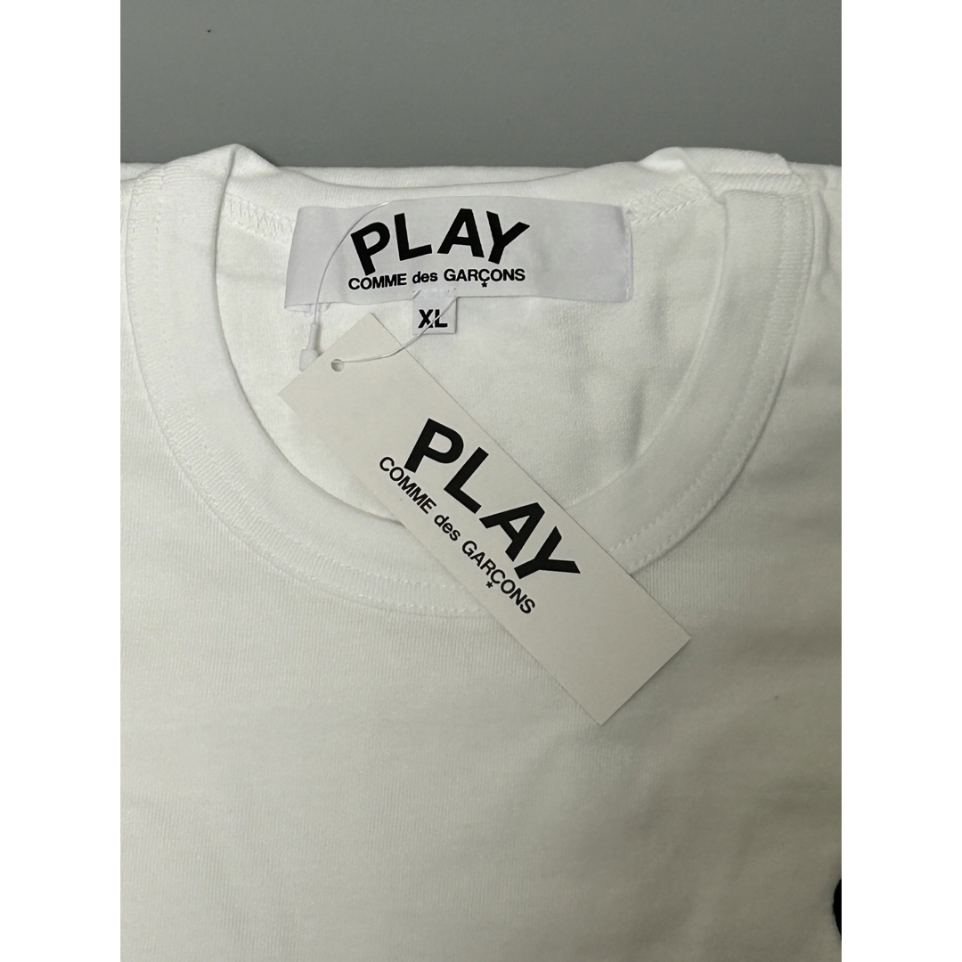 COMME des GARCONS(コムデギャルソン)のメンズXL半袖Tシャツ★新品★送料込★プレイコムデギャルソンPLAY メンズのトップス(Tシャツ/カットソー(半袖/袖なし))の商品写真