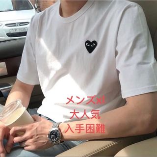 コムデギャルソン(COMME des GARCONS)のメンズXL半袖Tシャツ★新品★送料込★プレイコムデギャルソンPLAY(Tシャツ/カットソー(半袖/袖なし))