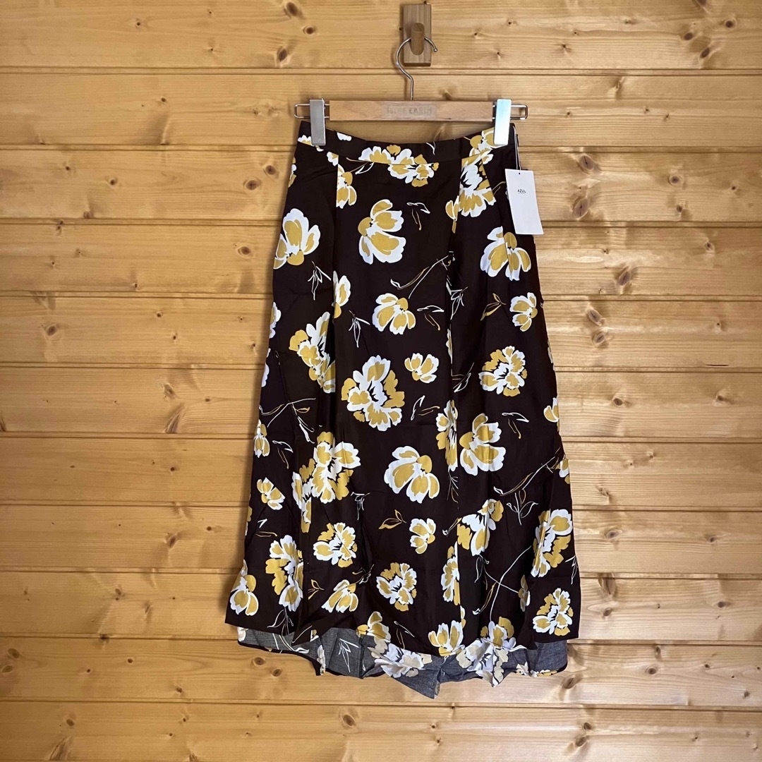 AZUL by moussy(アズールバイマウジー)の●新品　アズールバイマウジー　 花柄ロングスカート レディースのスカート(ロングスカート)の商品写真