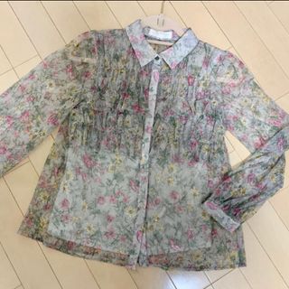 ジルスチュアート(JILLSTUART)のJILLSTUART花柄シャツブラウス(シャツ/ブラウス(長袖/七分))