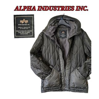 アルファインダストリーズ(ALPHA INDUSTRIES)のALPHA INDUSTRIESフライトジャケット(XL）カーキ(フライトジャケット)