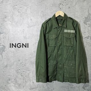 イング(INGNI)のINGNI イング ミリタリー ジャケット カジュアル アウター M(ミリタリージャケット)