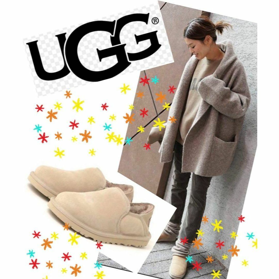 完売しました。。②新色✨26⇒25～25.5相当✨UGG✨KENTON✨ケントン天然ウールアウトソール