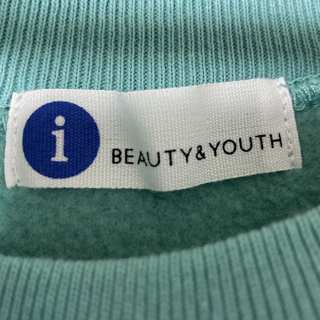 BEAUTY&YOUTH UNITED ARROWS(ビューティアンドユースユナイテッドアローズ)の BEAUTY&YOUTH スーパービッグ クルーネック スウェット　L メンズのトップス(Tシャツ/カットソー(七分/長袖))の商品写真