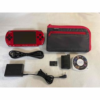 psp 3000 レッド　未使用品